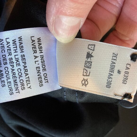 Suede like  DENVER HAYES LUXE MENS FITTED DRESS SHIRT SIZE MEDIUM /CHARCOAL - Picture 9 of 11